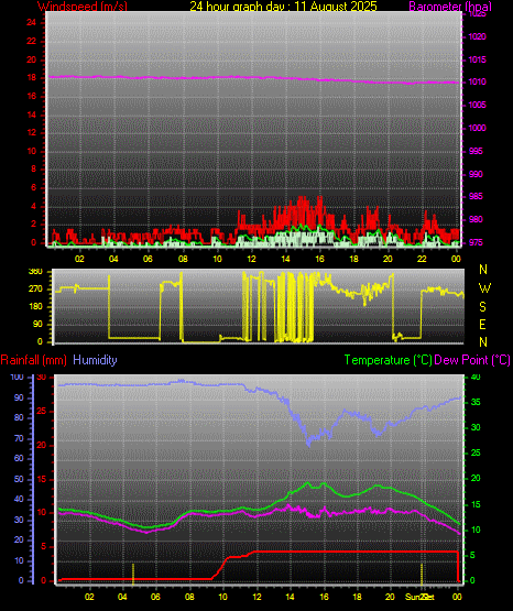 24 Hour Graph for Day 11