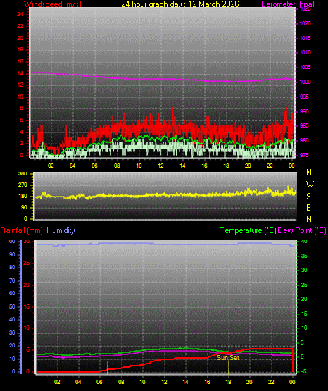 24 Hour Graph for Day 12