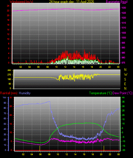 24 Hour Graph for Day 11